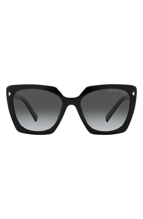 small prada sunglasses|prada 55mm square sunglasses.